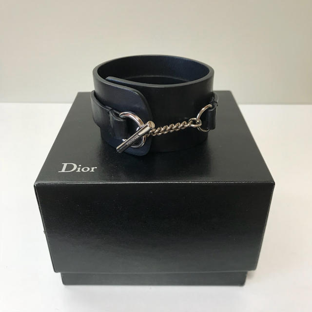 DIOR HOMME - ☆美品 ディオールオム チェーン ストラップ レザー ...