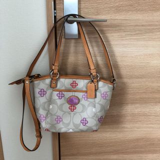 コーチ(COACH)のCOACH  バッグ 花柄 2way(ショルダーバッグ)