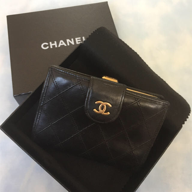 CHANEL(シャネル)のnikoさま専用♡シャネル CHANELビコローレ がま口 二つ折り財布  レディースのファッション小物(財布)の商品写真