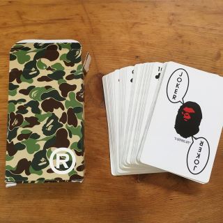 アベイシングエイプ(A BATHING APE)のトランプ(トランプ/UNO)