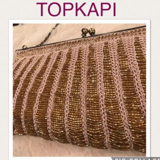 トプカピ(TOPKAPI)のTOPKAPI ビーズ バッグ パーティ 結婚式(ハンドバッグ)