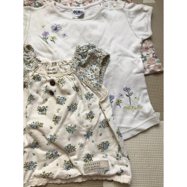 OshKosh(オシュコシュ)の80-90Tシャツおまとめセット キッズ/ベビー/マタニティのベビー服(~85cm)(Ｔシャツ)の商品写真