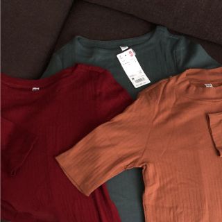 ユニクロ(UNIQLO)のUNIQLO3枚セット  Mサイズ(Tシャツ(半袖/袖なし))