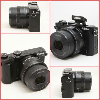 ✨美品✨Wi-Fi搭載＆自撮りミラーレス一眼❤Nikon 1 J5 ブラック