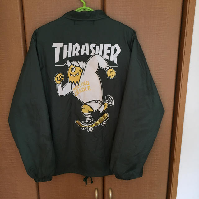 THRASHER(スラッシャー)のthrasher コーチジャケット メンズのジャケット/アウター(ナイロンジャケット)の商品写真