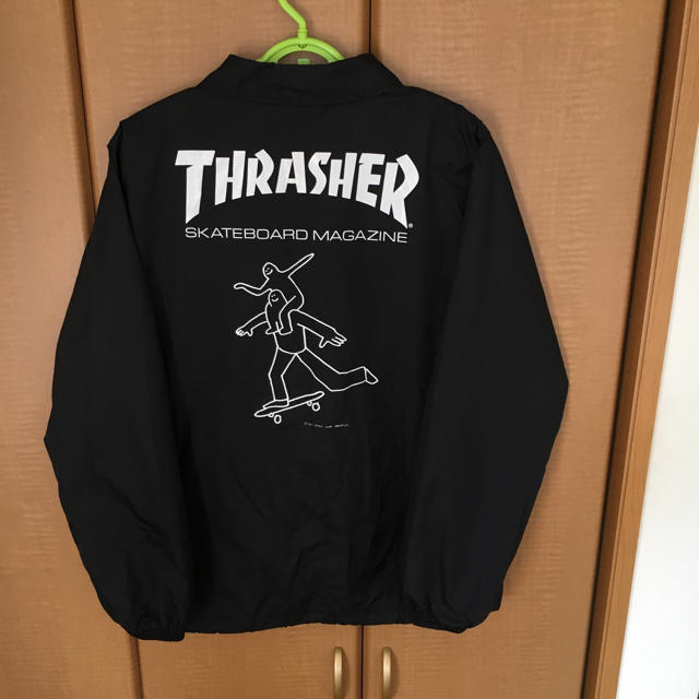 THRASHER(スラッシャー)のthrasher マークゴンザレス コーチジャケット メンズのジャケット/アウター(ナイロンジャケット)の商品写真