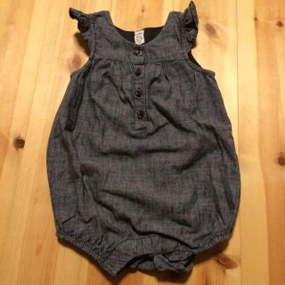 ベビーギャップ(babyGAP)のbabyGAP・袖フリルロンパース(その他)