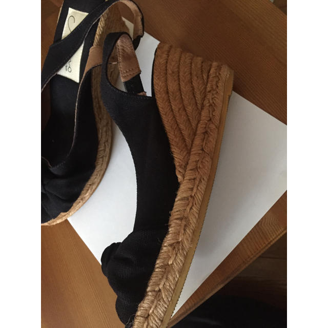gaimo(ガイモ)の専用です。gaimo スペイン製 ジュート巻き  ウェッジサンダル レディースの靴/シューズ(サンダル)の商品写真