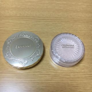 キャンメイク(CANMAKE)のCANMAKE セザンヌ フィニッシュパウダーセット(フェイスパウダー)