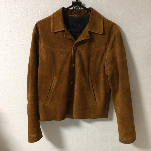 UNUSED - unused 16ss スエードジャケットの通販 by コン UNUSED - unused 16ss スエードジャケットの通販 by コン