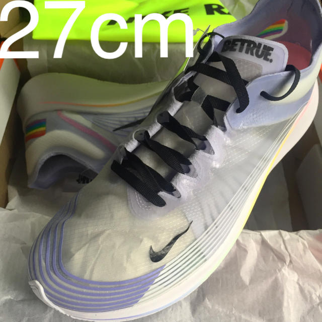 NIKE(ナイキ)の黒タグ 27 NIKE LAB ZOOM FLY BETRUE ズームフライ メンズの靴/シューズ(スニーカー)の商品写真