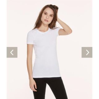 プチバトー(PETIT BATEAU)のプチバトー 定番クルーネックTシャツ XXS 白(Tシャツ(半袖/袖なし))