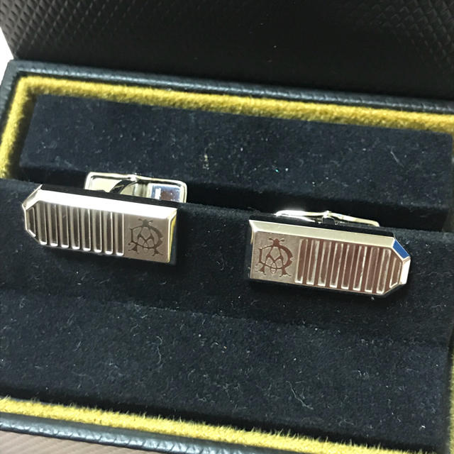 【美品】ダンヒル カフス ロゴ