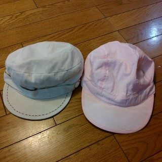コンビミニ(Combi mini)のコンビミニ キャスケット帽 他　54cm　2枚組(帽子)