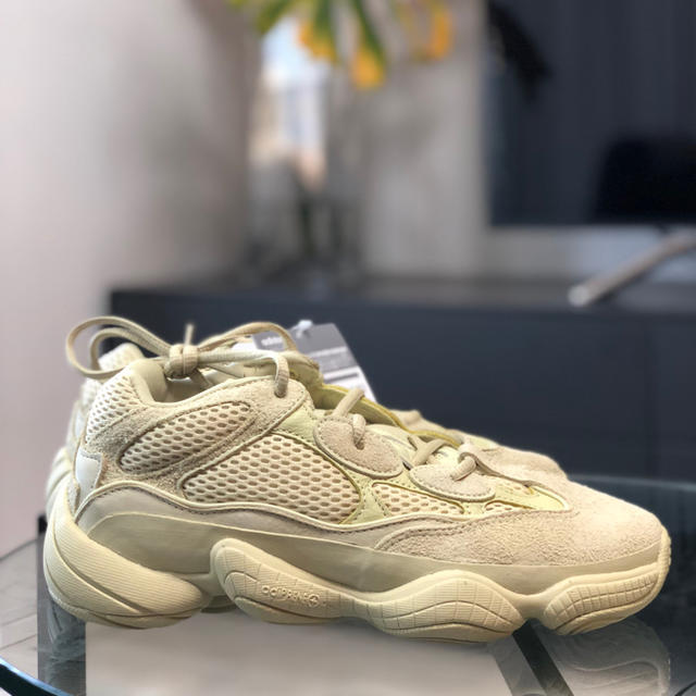 【希少サイズ 24.0】YEEZY 500 Supermoon yellow レディースの靴/シューズ(スニーカー)の商品写真