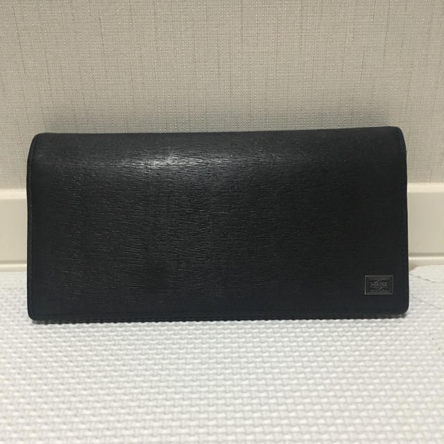 PORTER ポーター カレント 二つ折り 長財布 黒