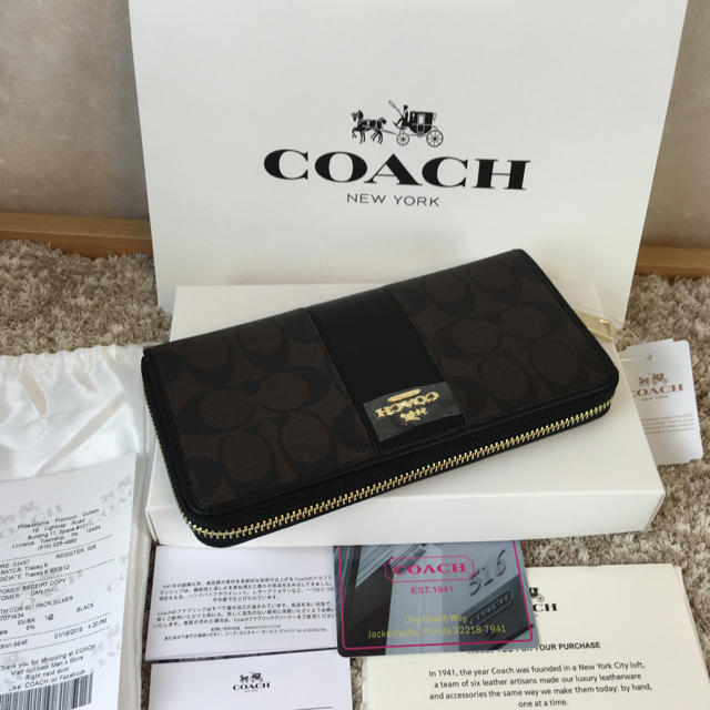 COACH(コーチ)のコーチCOACH 長財布 新品 箱、ショッパー付き✨即日発送 レディースのファッション小物(財布)の商品写真