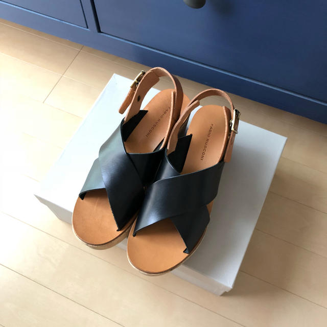 FABIO RUSCONI(ファビオルスコーニ)の新品⭐️FABIO RUSCONI／ファビオルスコーニ プラットフォームサンダル レディースの靴/シューズ(サンダル)の商品写真