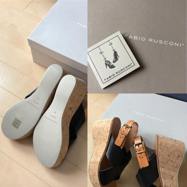 FABIO RUSCONI(ファビオルスコーニ)の新品⭐️FABIO RUSCONI／ファビオルスコーニ プラットフォームサンダル レディースの靴/シューズ(サンダル)の商品写真