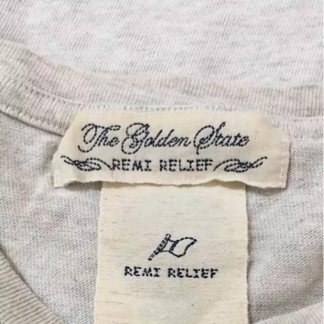 REMI RELIEF(レミレリーフ)のレミレリーフ Tシャツ S メンズのトップス(Tシャツ/カットソー(半袖/袖なし))の商品写真