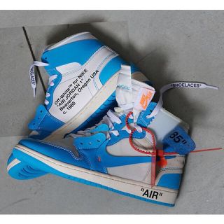 オフホワイト(OFF-WHITE)のthe ten air jordan 1 unc off-white (スニーカー)