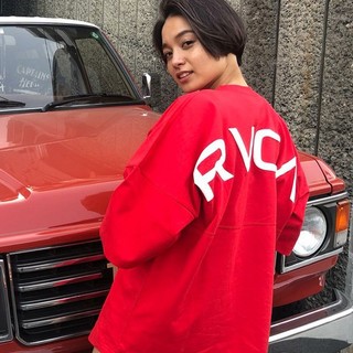 ルーカ(RVCA)のRVCA Tシャツ アーチロゴ L(Tシャツ/カットソー(半袖/袖なし))