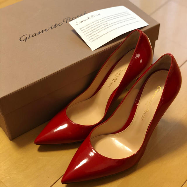 GIANVITO ROSSI ジャンヴィトロッシ パンプス 35.5 22.5