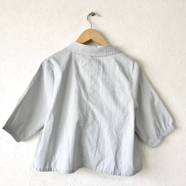 natuRALvintage　ショート丈 羽織りシャツ レディースのトップス(Tシャツ(半袖/袖なし))の商品写真
