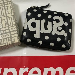 シュプリーム(Supreme)の込 supreme コムデギャルソン 財布 polka dot wallet(折り財布)