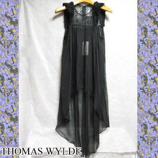 THOMAS WYLDE - 未使用 THOMAS WYLDE レザー ジップアップ デザイン