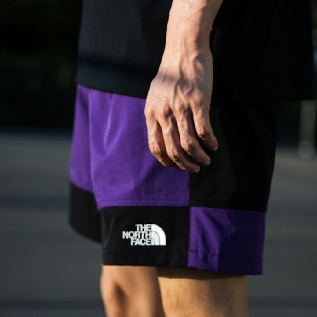 THE NORTH FACE(ザノースフェイス)のTHE NORTH FACE BEAMS UTILITY SHORT ノース 紫 メンズのパンツ(ショートパンツ)の商品写真