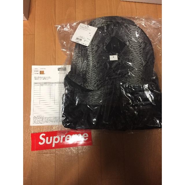 新品 supreme north face snakeskin day pack