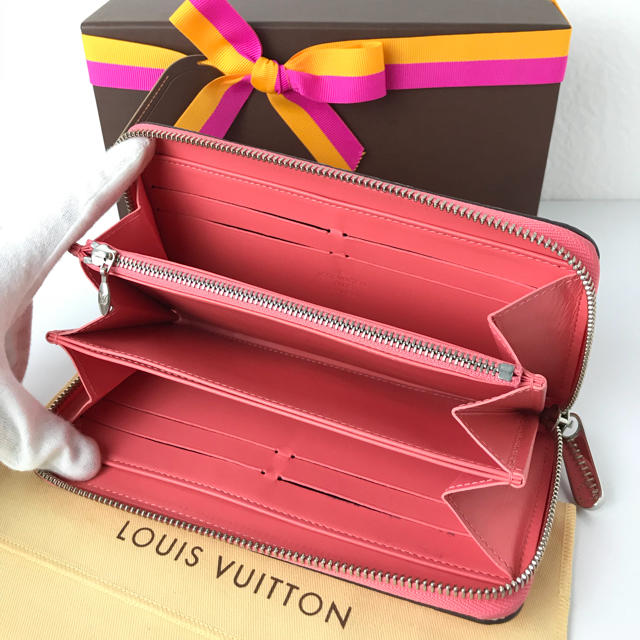 LOUIS VUITTON(ルイヴィトン)の【良品】ルイヴィトン  ジッピーウォレット  ピンク系  モノグラム  エナメル レディースのファッション小物(財布)の商品写真