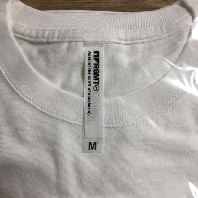 FRAGMENT(フラグメント)のNFRGMT Tシャツ Mサイズ ホワイト NF#09限定 メンズのトップス(Tシャツ/カットソー(半袖/袖なし))の商品写真