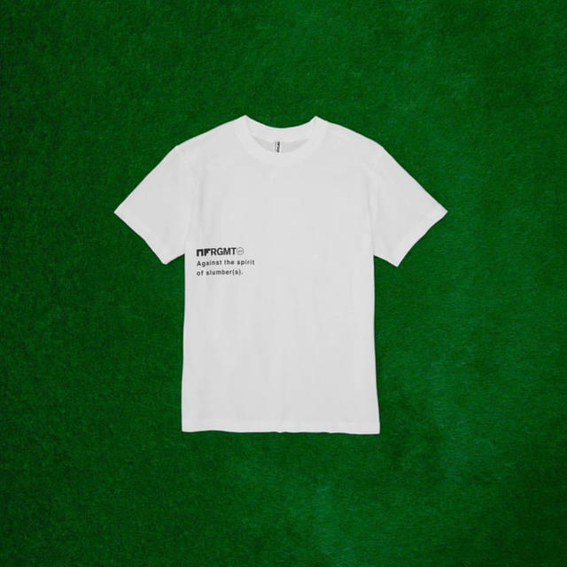 FRAGMENT(フラグメント)のNFRGMT Tシャツ Mサイズ ホワイト NF#09限定 メンズのトップス(Tシャツ/カットソー(半袖/袖なし))の商品写真