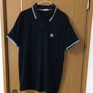 モンクレール(MONCLER)の【値下げしました】MONCLER モンクレール ポロシャツ ネイビー(ポロシャツ)