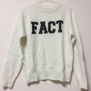 ヘザー(heather)のFACTニット(ニット/セーター)