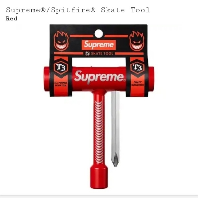 Supreme(シュプリーム)の☆週末SALE☆Supreme Spitfire Skate Tool スポーツ/アウトドアのスポーツ/アウトドア その他(スケートボード)の商品写真