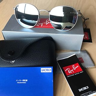 レイバン(Ray-Ban)の未使用 Ray Ban  サングラス 丸型シルバーミラー系(サングラス/メガネ)