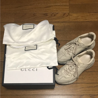 グッチ(Gucci)のGucci Rhyton vintage sneaker 連休限定(スニーカー)