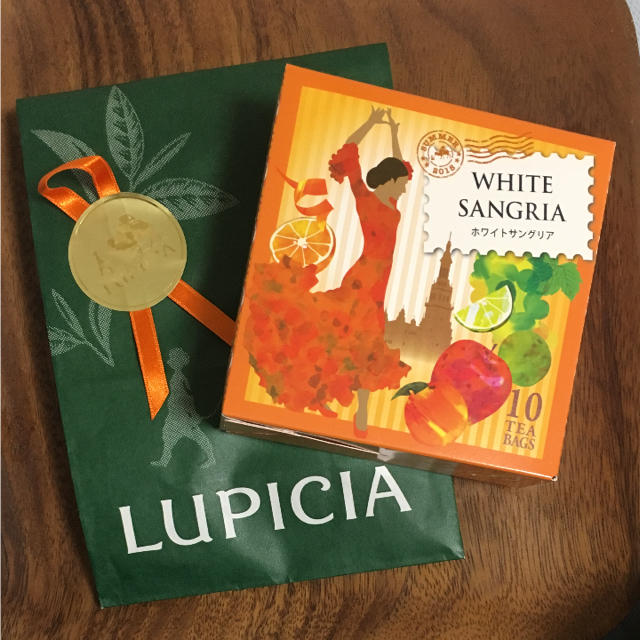 LUPICIA(ルピシア)のルピシア♡ホワイトサングリア フレーバードティー 食品/飲料/酒の飲料(茶)の商品写真