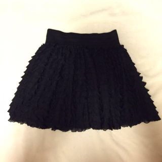 ザラ(ZARA)のフリル スカート(ミニスカート)