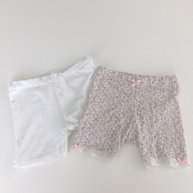 西松屋(ニシマツヤ)のインナーパンツ 3枚セット95 キッズ/ベビー/マタニティのキッズ服女の子用(90cm~)(パンツ/スパッツ)の商品写真