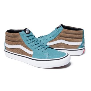 ヴァンズ(VANS)の送料込 28 Vans Crocodile Corduroy Sk8 Blue(スニーカー)