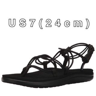 テバ(Teva)の【US7/24cm】テバ ボヤインフィニティ teva VOYA 黒(サンダル)