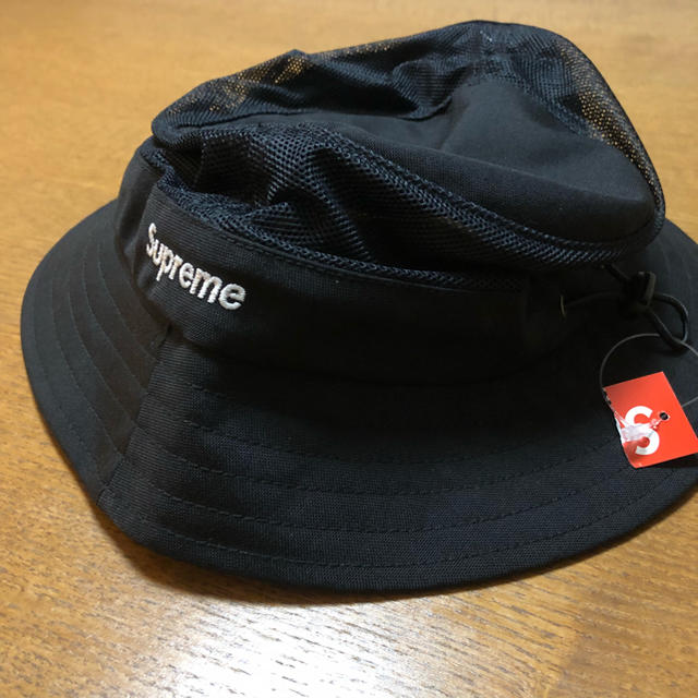Supreme(シュプリーム)の送料込 黒 M/L Corduroy Mesh Crusher メンズの帽子(ハット)の商品写真