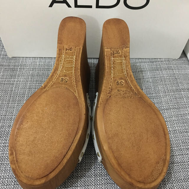 ALDO(アルド)の新品・未使用 ☆ALDO ☆ミュールサンダル レディースの靴/シューズ(ミュール)の商品写真