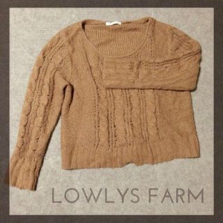 ローリーズファーム(LOWRYS FARM)のLOWLYSFARMS ニット(ニット/セーター)