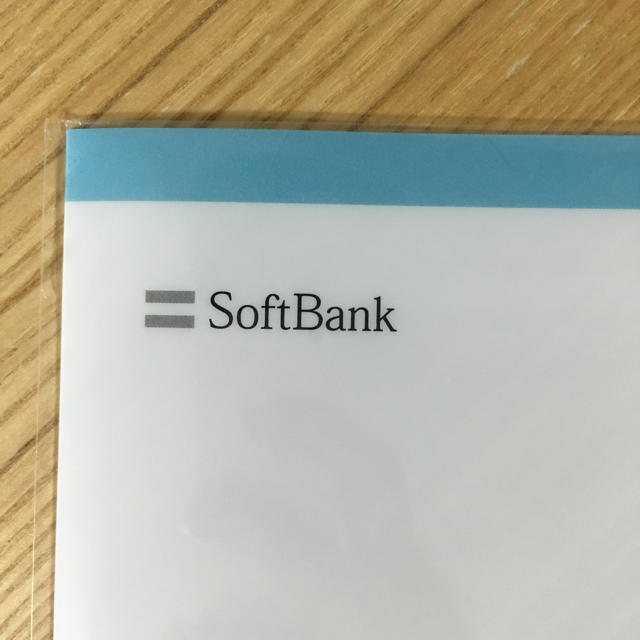 Softbank(ソフトバンク)のファイル エンタメ/ホビーのアニメグッズ(クリアファイル)の商品写真