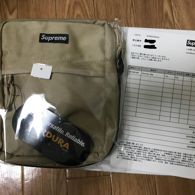 Supreme(シュプリーム)のSupreme shoulder bag tan メンズのバッグ(ショルダーバッグ)の商品写真